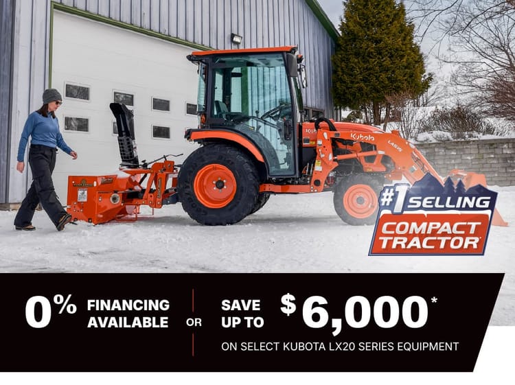 Save on Select LX20 Series Tractors
